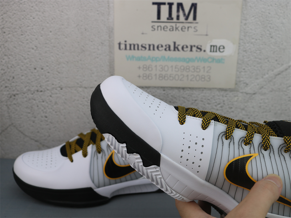 GX Batch Nike Kobe 4 Protro White Black Del Sol AV6339-101